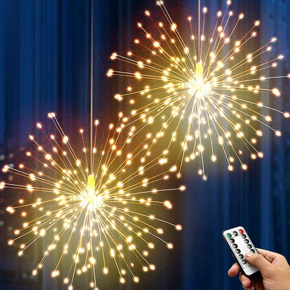 🔥While supplies last, 50% off!🎉 Solar fireworks light strings for the garden and at parties