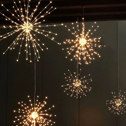 🔥While supplies last, 50% off!🎉 Solar fireworks light strings for the garden and at parties